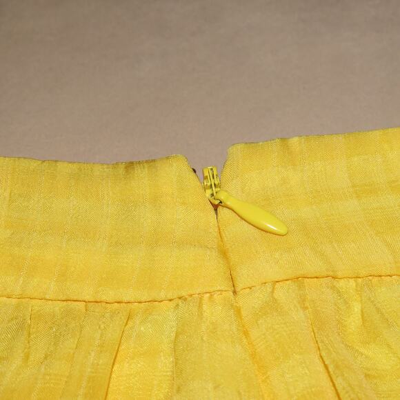 House of Harlow 1960 x Revolve Yellow Soledad Tiered Ruffle Hem Mini Skirt - Picture 7 of 10